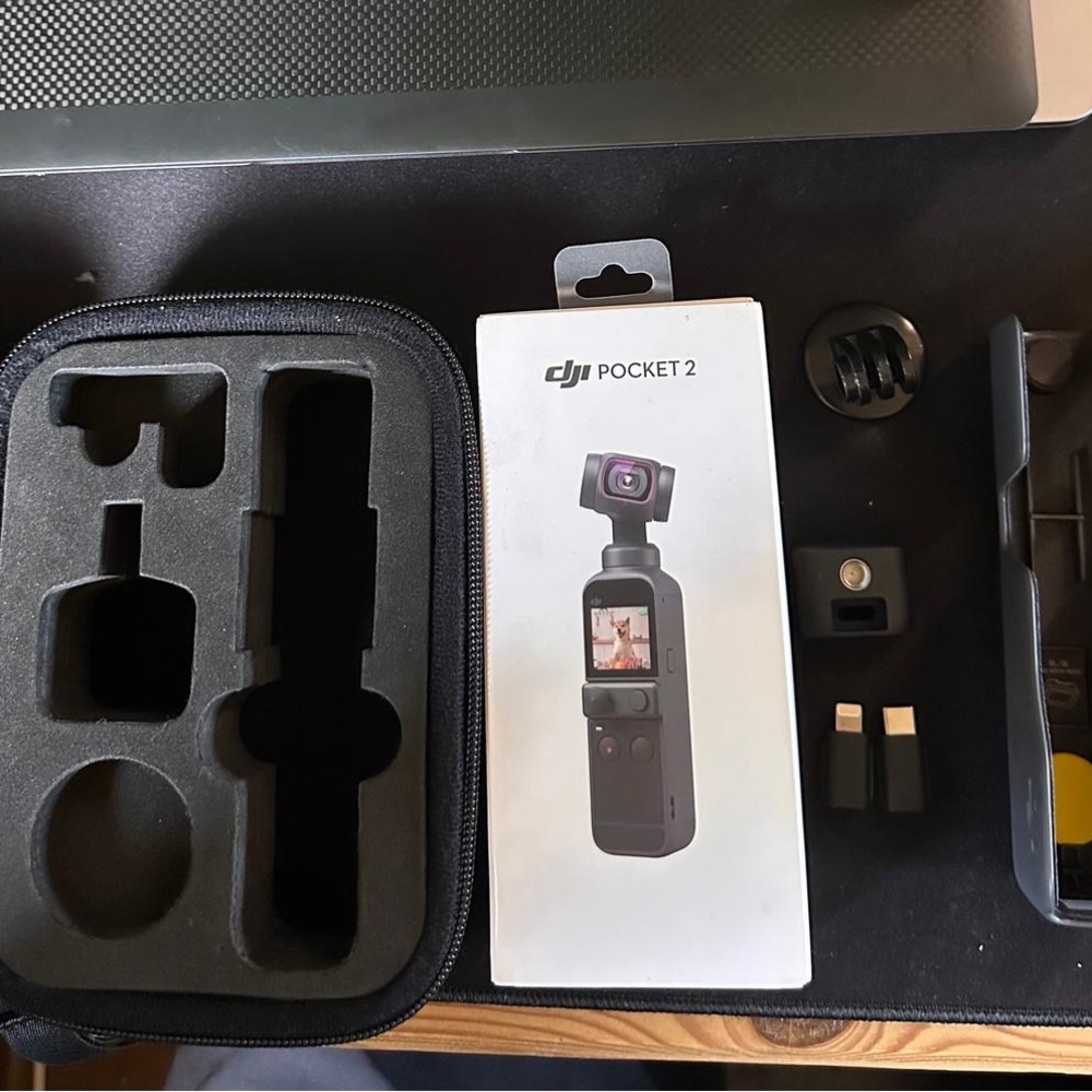 DJI Black Gimbal Camera